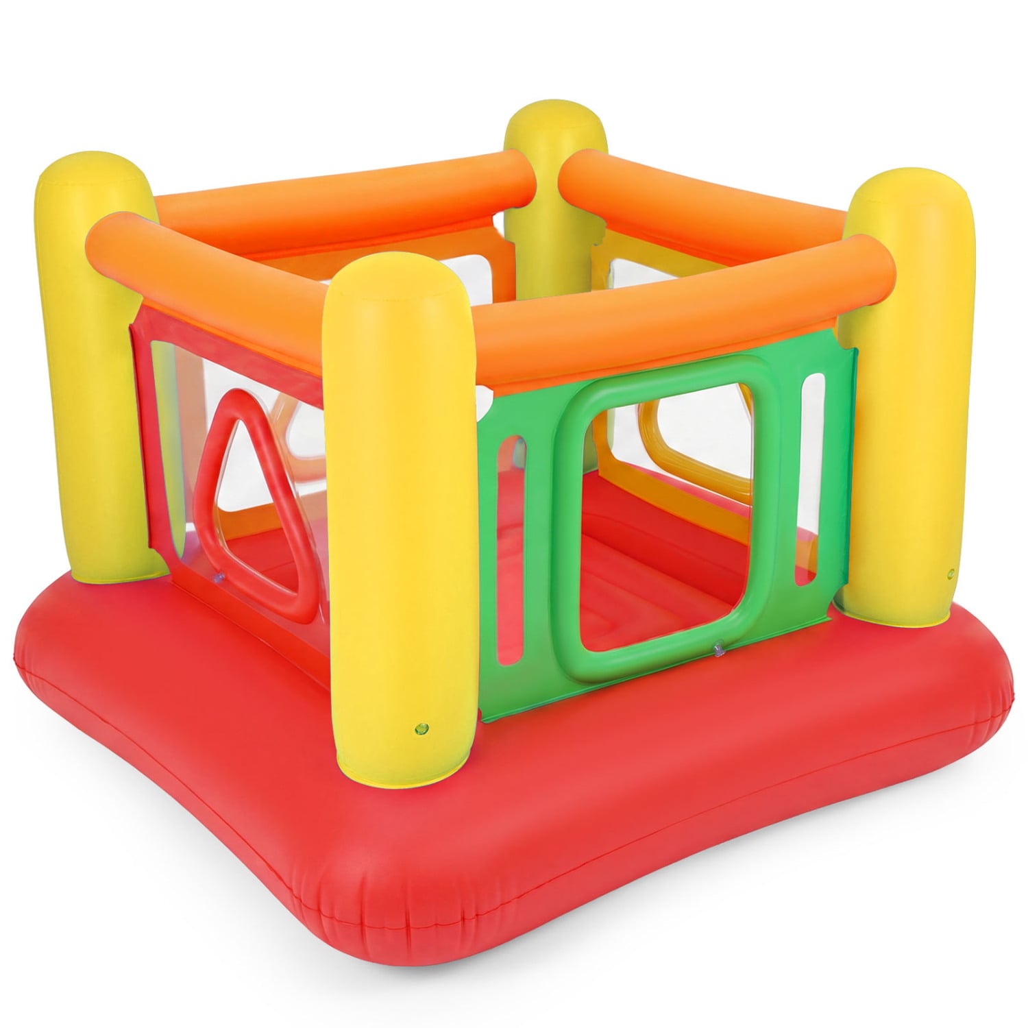 Blow Up Jumping House for Kids with Transparent Side Walls, Red Bounce House at Gallery Canada