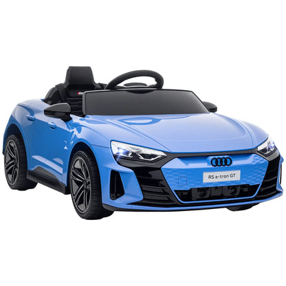 12V Ride On Car With Remote Control, 3.1 MPH, Blue Electric Toy Cars Blue, Black at Gallery Canada
