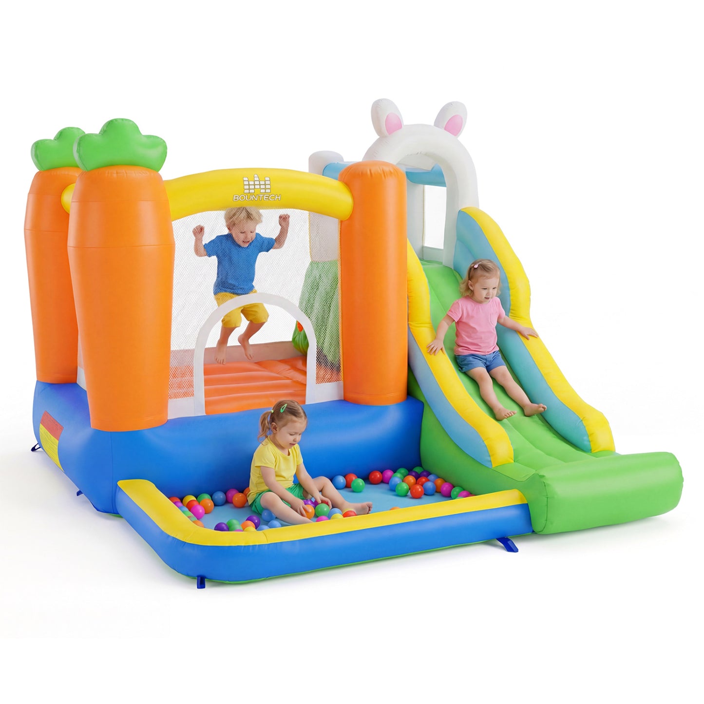 Kids Bounce House With Climbing Wall, Multicolor Bounce House at Gallery Canada