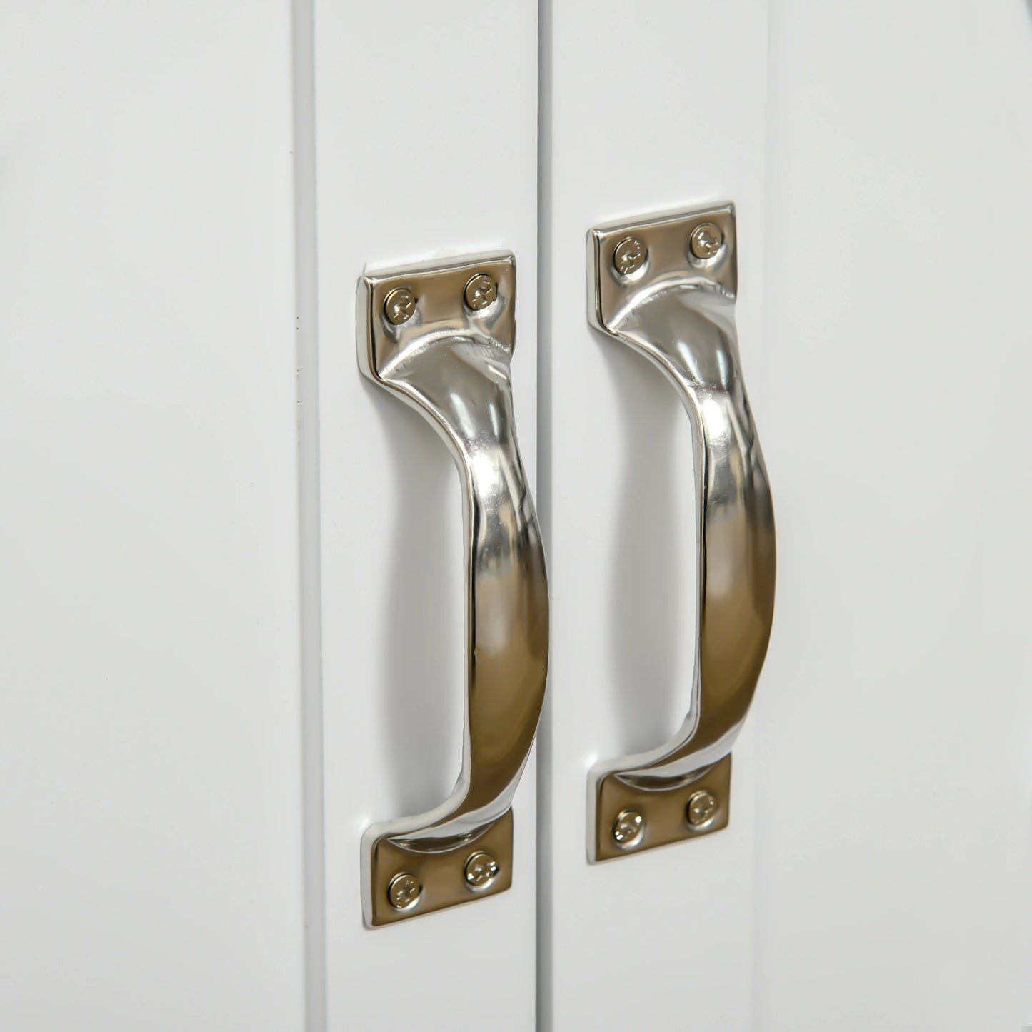 Foldable Kitchen Island with Storage Drawer, Farmhouse Style Rolling Utility Cart, Coffee Bar Cabinet on Wheels with Drop-Leaf Wood Top, White Kitchen Islands & Kitchen Carts at Gallery Canada