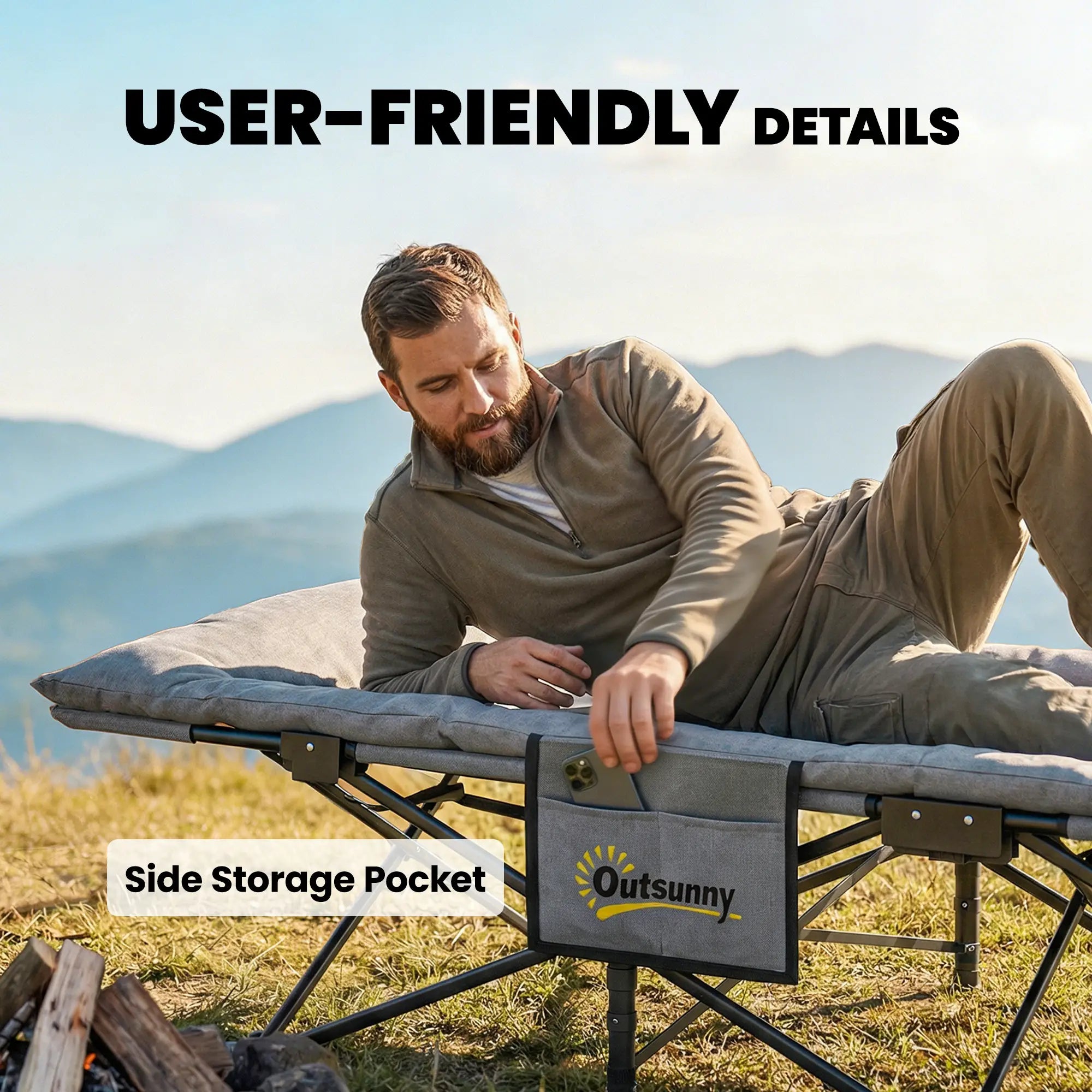 Camping Cot, 31.5