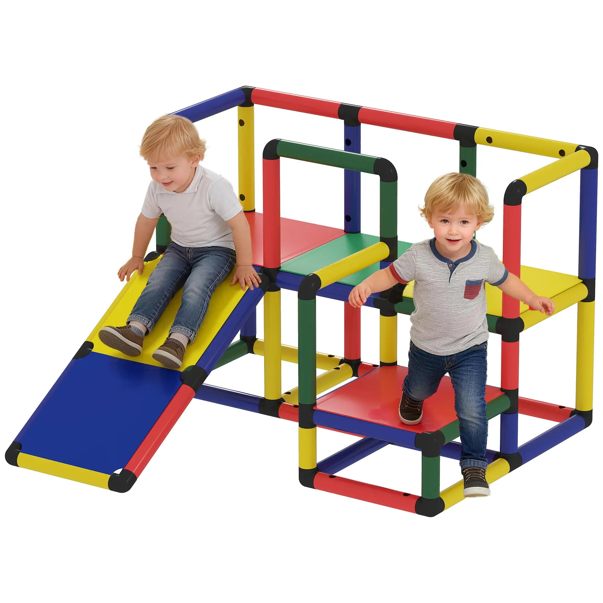 Kids Climbing Structure With Slide, Platform, Ages 1-6 Years, Mixed Colour Gym Sets & Swings at Gallery Canada