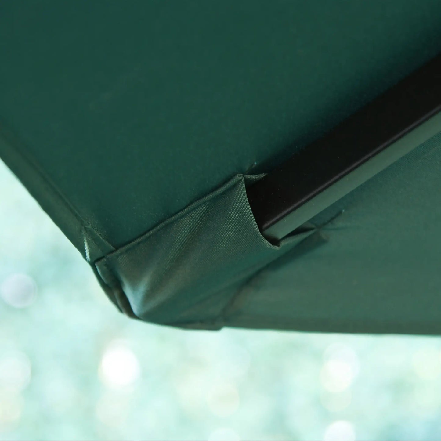 10ft Outdoor Cantilever Umbrella, Adjustable Angle, Dark Green Cantilever Umbrellas at Gallery Canada