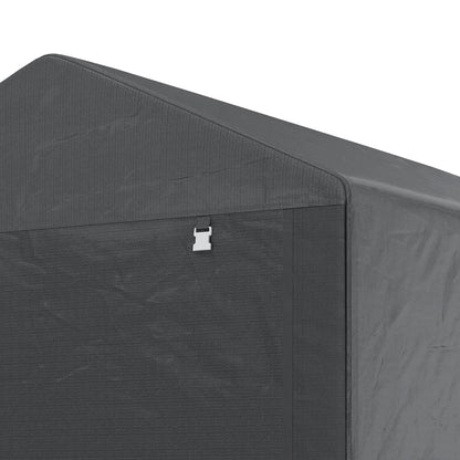 Portable Bicycle Shed, Galvanised Steel Frame, Large Door, Waterproof, Dark Grey Sheds at Gallery Canada