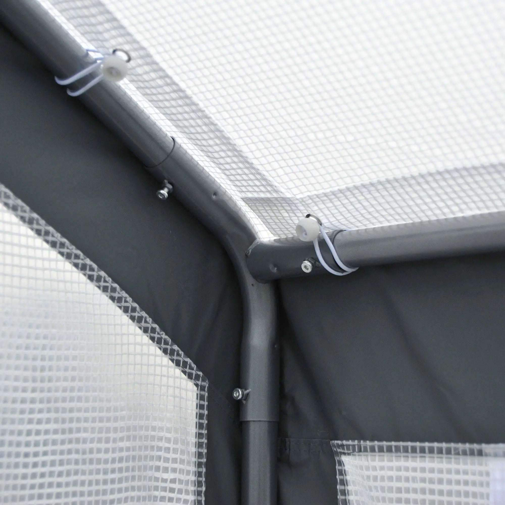 8' x 6' x 7.5' Walk-in Greenhouse, Outdoor Plant Growth Tent, White Walk In Greenhouses at Gallery Canada