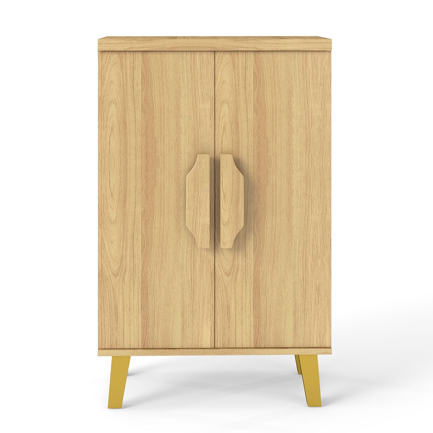 Buffet Cabinet with Double Doors and Raised Legs, Natural Sideboards Cabinets & Buffets at Gallery Canada