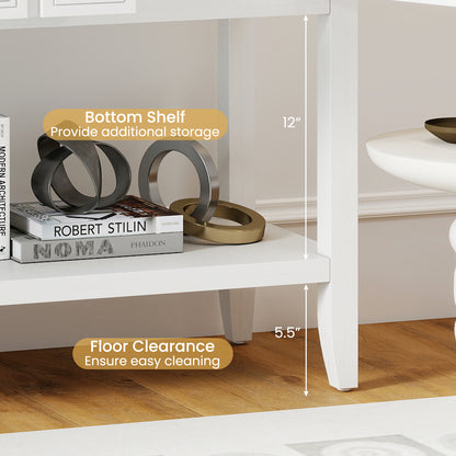 Buffet Sideboard Cabinet with 2 Doors and 2 Drawers, White Sideboards Cabinets & Buffets at Gallery Canada