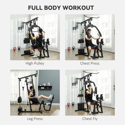 Home Gym Weights Machine, Multi Gym Lat Pulldown, Leg Workout, 99lbs Power Towers at Gallery Canada
