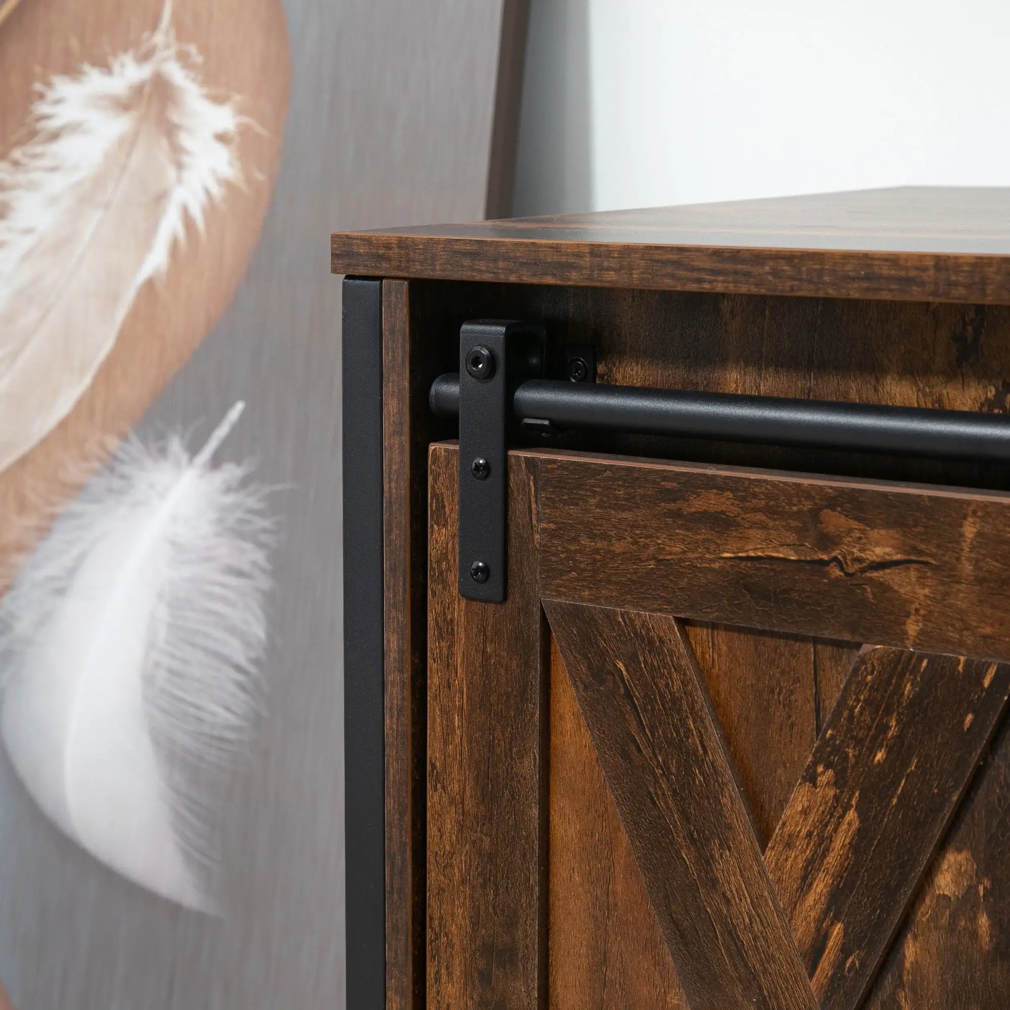 Industrial TV Stand for 60