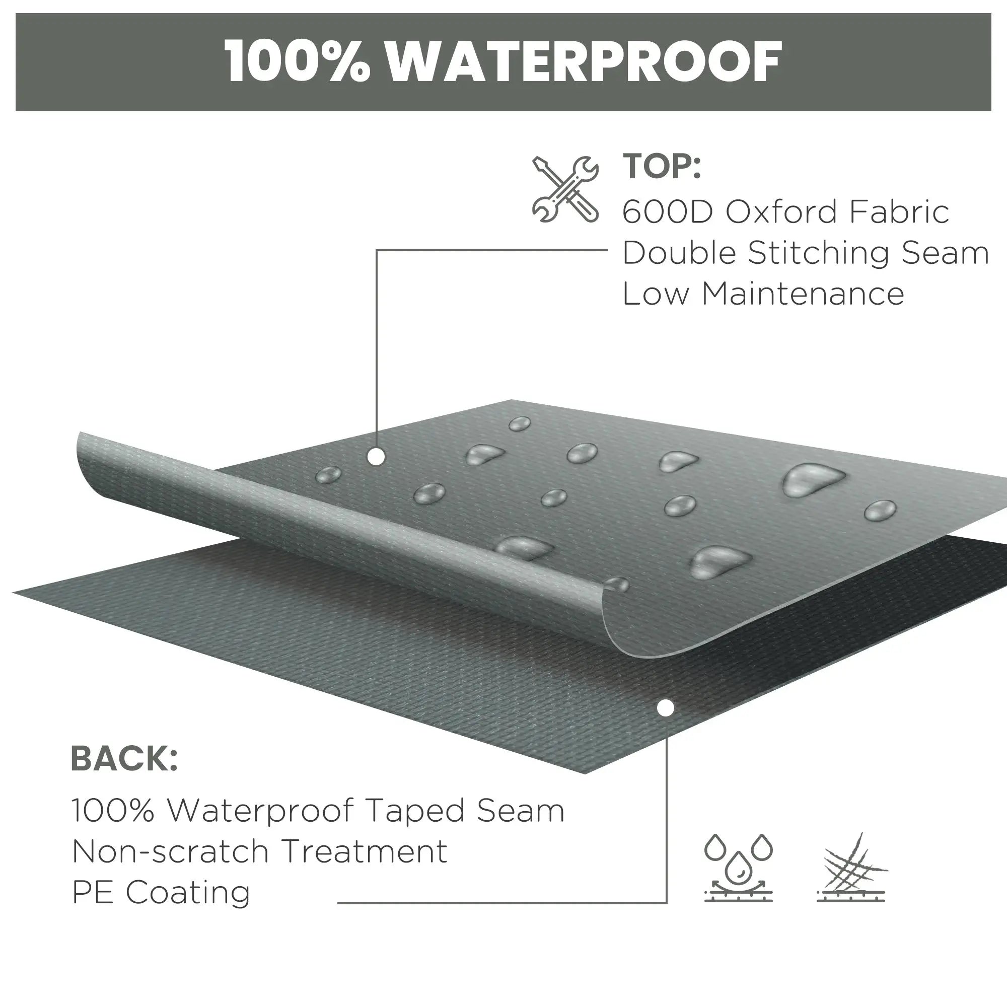 Waterproof Outdoor Furniture Cover, 108