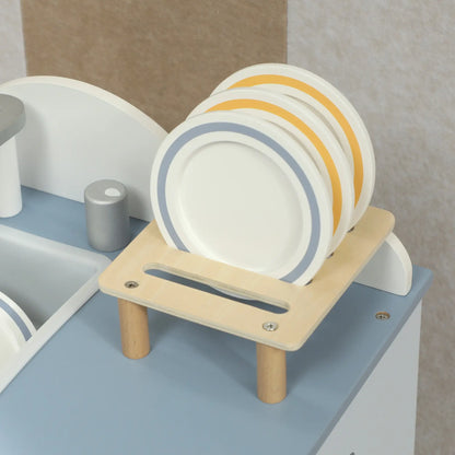 Wooden Dishwasher Playset, Play Sink Toys, Faucet and Accessories Play Kitchen at Gallery Canada