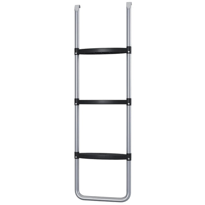 Steel Trampoline Ladder, 2/3 Steps, 43 Inch Length Trampolines Silver Tone at Gallery Canada