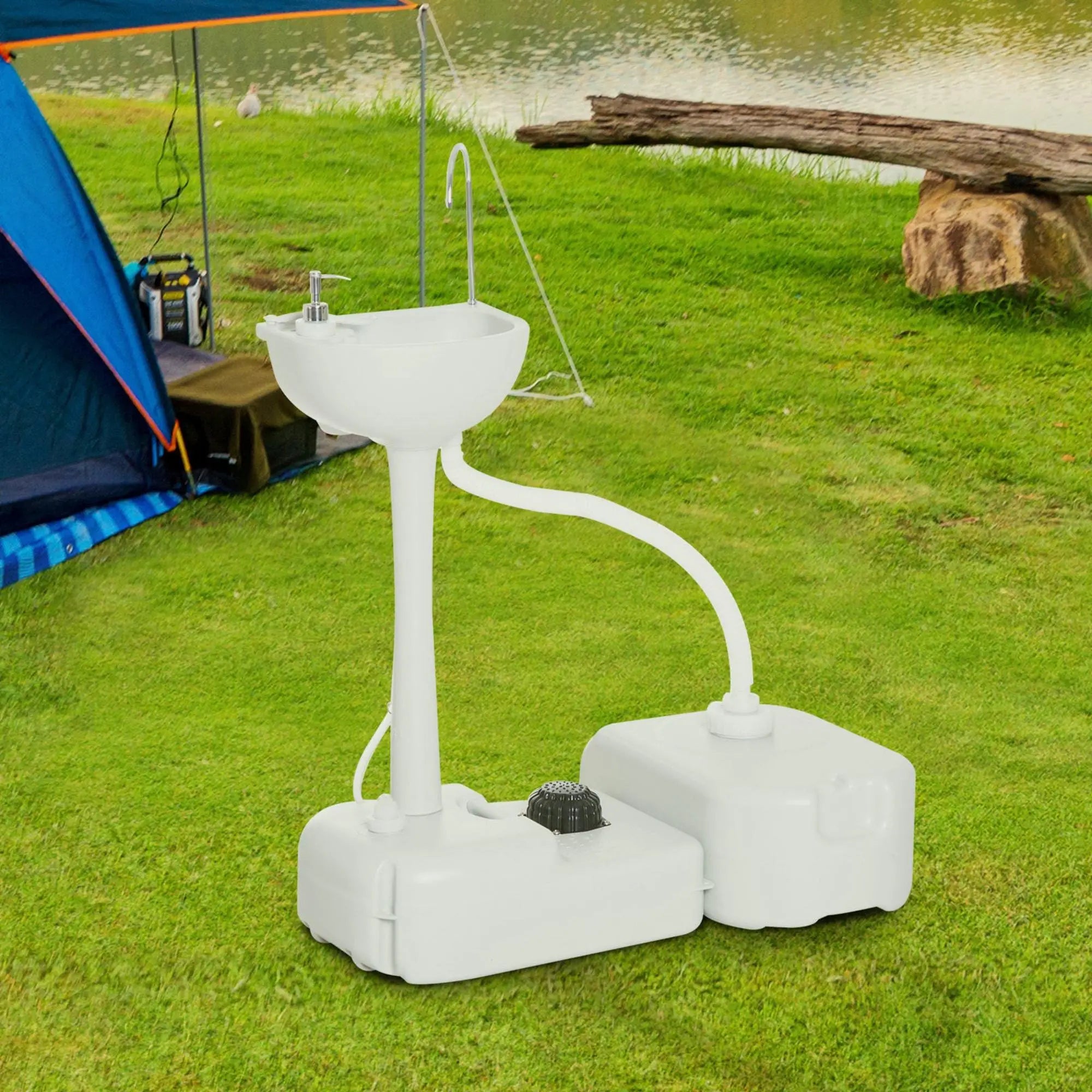 Portable Camping Sink, 17L Water Tank, 24L Recovery Tank Camping Sinks at Gallery Canada