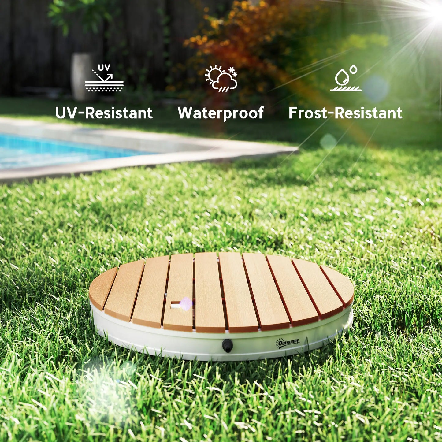 Foot Control Outdoor Shower Kit, Portable Camping Shower, Adjustable Aluminum Camping Toilets at Gallery Canada