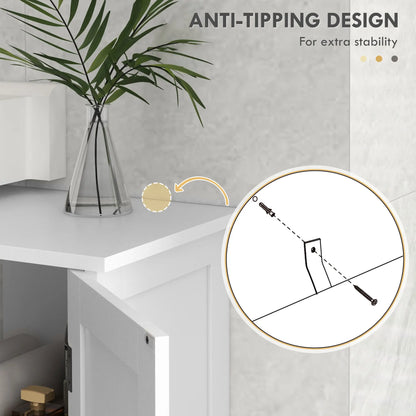 Bathroom Vanity Cabinet, Under Sink Storage, Double Doors, White Sink Cabinets at Gallery Canada