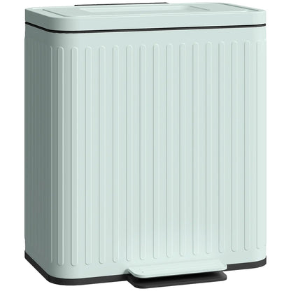 2 x 5.3 Gallon Trash Can, Soft Close Lid, Removable Inner Buckets Household Supplies at Gallery Canada