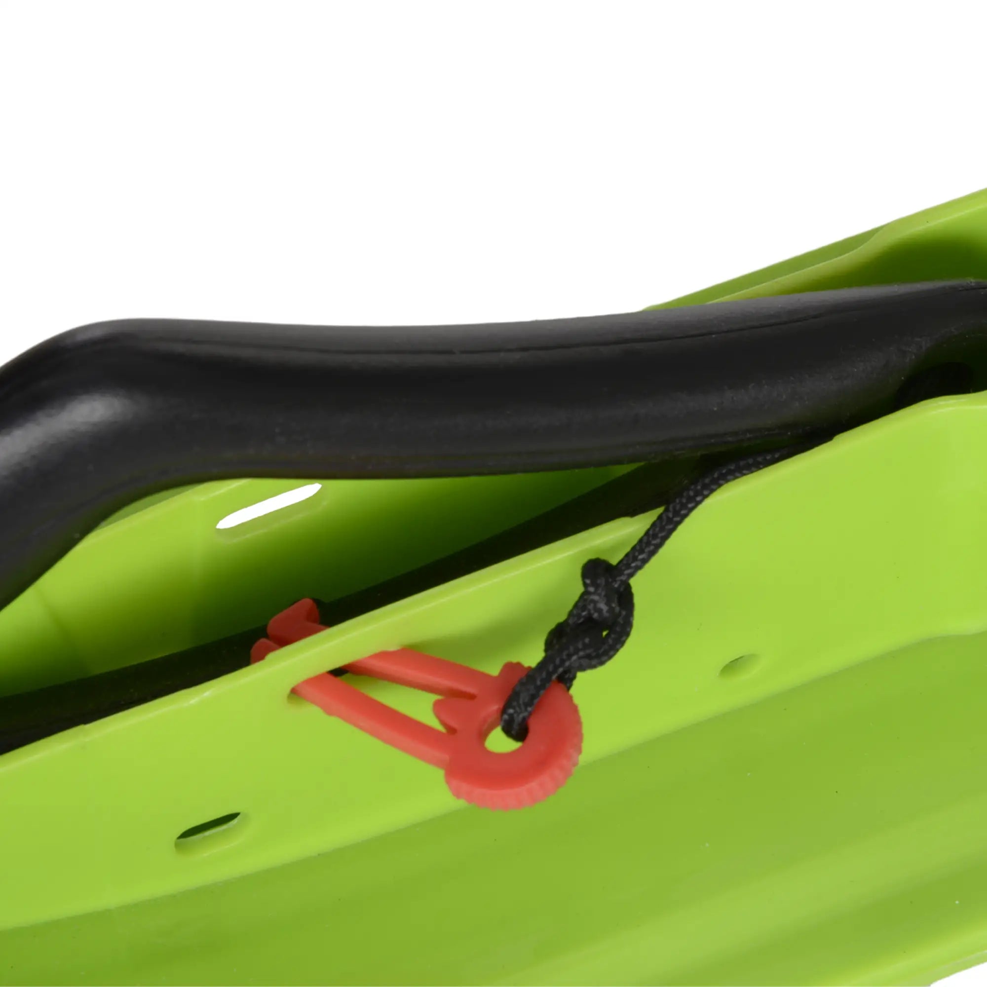 Kids Snow Sled with Padded Seat, Green Snow Scooters at Gallery Canada