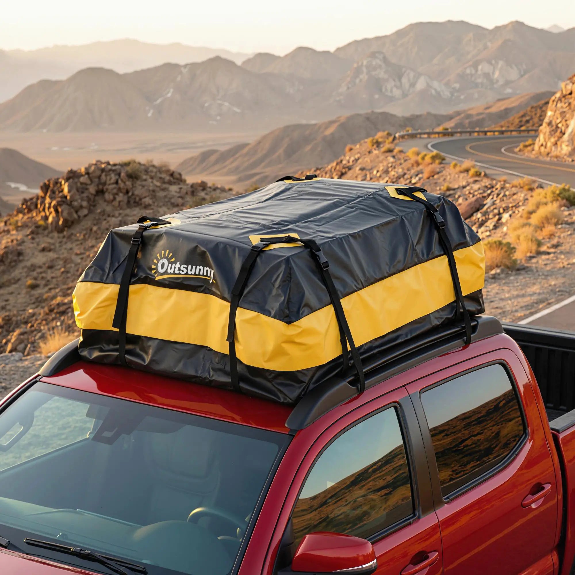 Waterproof Soft-Shell Car Roof Storage Bag, 15 Cubic Feet, Anti-Slip Mat Automotive at Gallery Canada