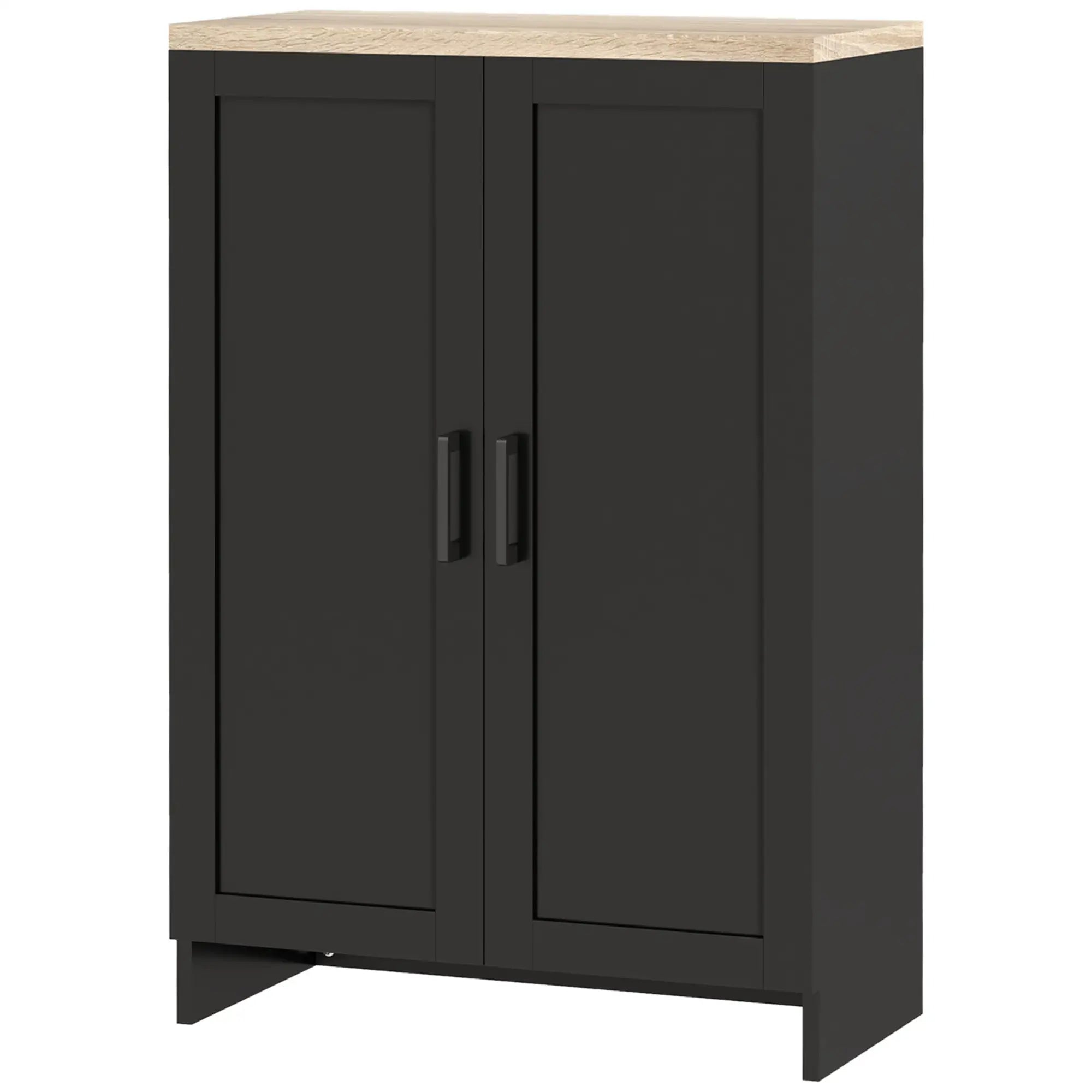 Modern Storage Cabinet, Adjustable Shelf, 23.6