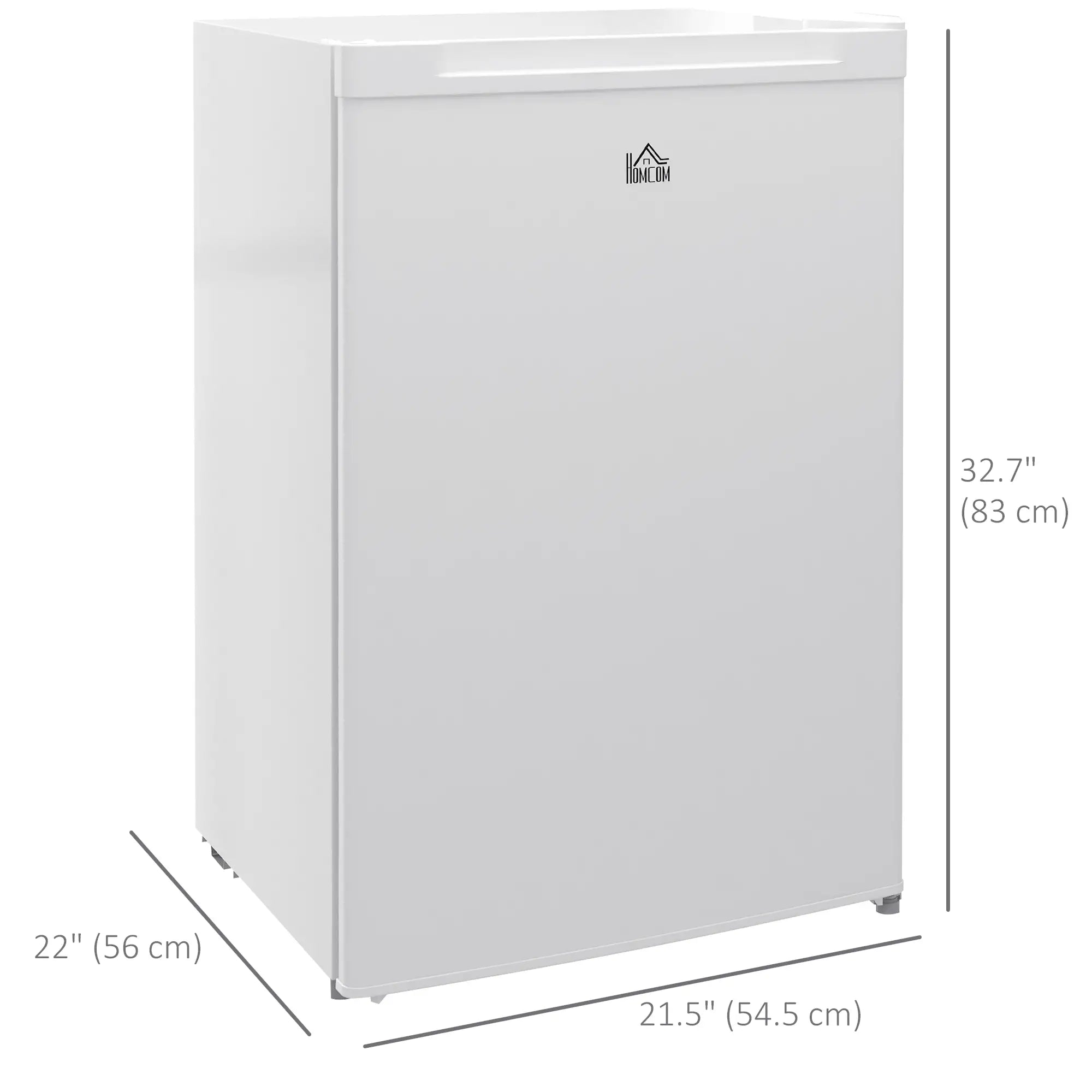 3 Cu.Ft Upright Freezer, Reversible Door, Adjustable Thermostat, White Small Kitchen Appliances at Gallery Canada