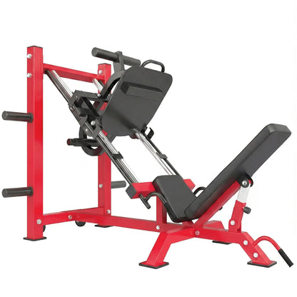 Leg Press Machine With Wheels, Calf Block, Adjustable Squat Machine, 1000 Lbs Capacity Strength Training Equipment Red at Gallery Canada