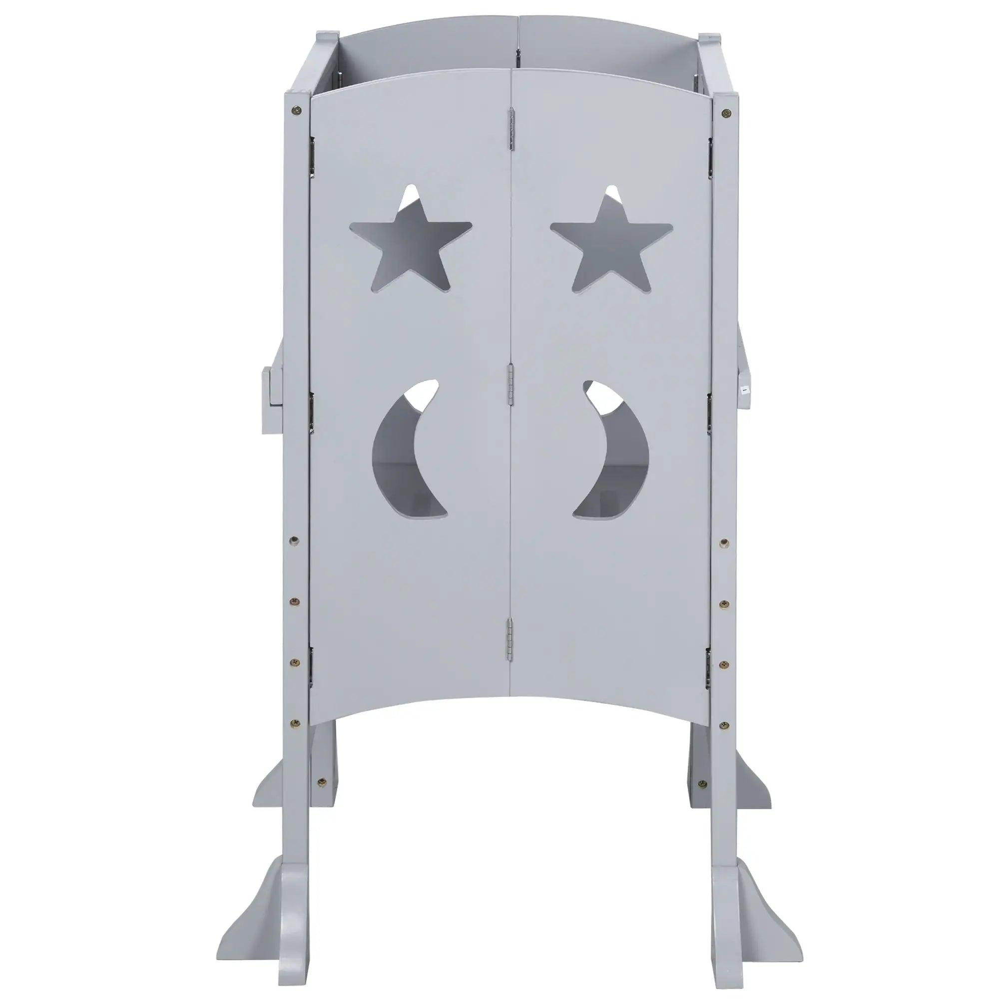 Step Stool with Safety Rail, Support Handles, Kitchen Counter Helper Toddler & Kids Step Stools at Gallery Canada