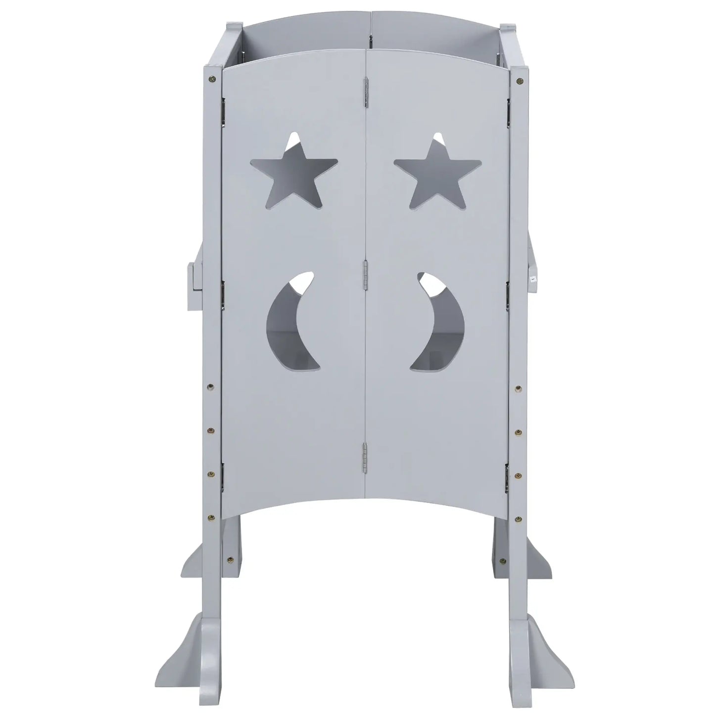 Step Stool with Safety Rail, Support Handles, Kitchen Counter Helper Toddler & Kids Step Stools at Gallery Canada