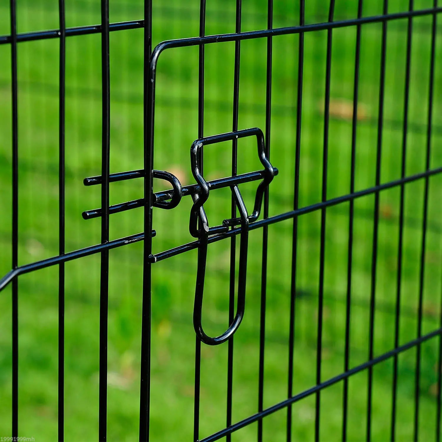 30inch 8-Panel Octagon Pet Playpen, Foldable Dog Cage, Black Houses, Kennels & Pens at Gallery Canada