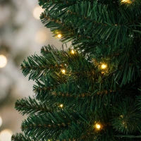 Pencil Christmas Trees Set Of 3, Pre-Lit, Green, Green