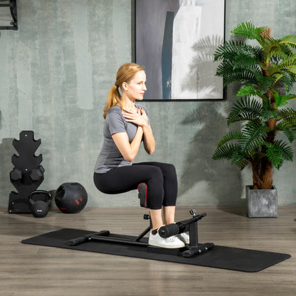 Sissy Squat Machine, Adjustable Leg Workout Equipment, Non-Slip Foot Plate Squat Machine at Gallery Canada