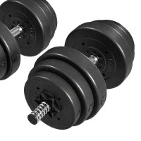 Ensemble d'haltères ajustables 3-en-1, poids de 110 lb pour salle de sport à domicile, poignée antidérapante