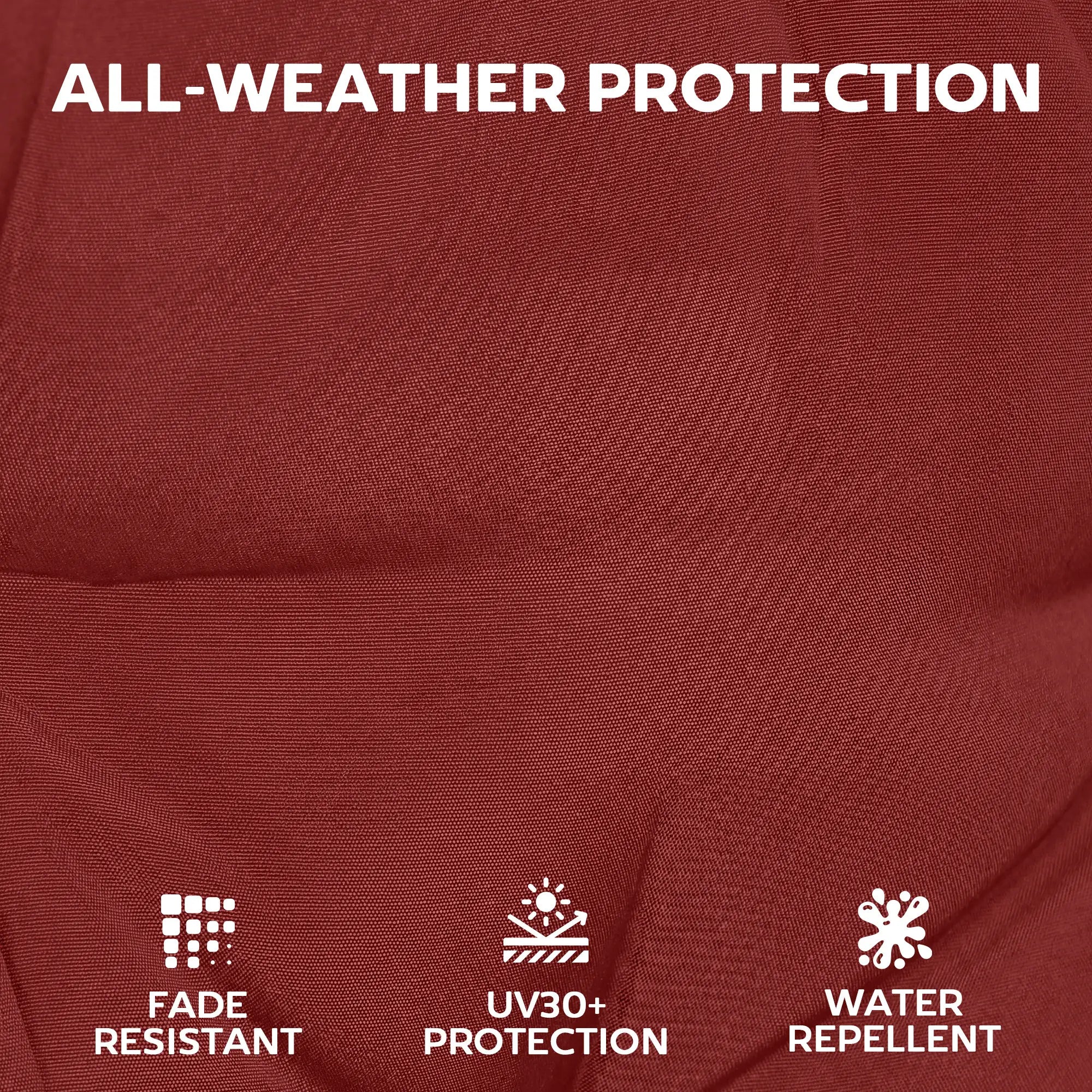 Waterproof Non-Slip Patio Chair Cushions, Set of 4, 44