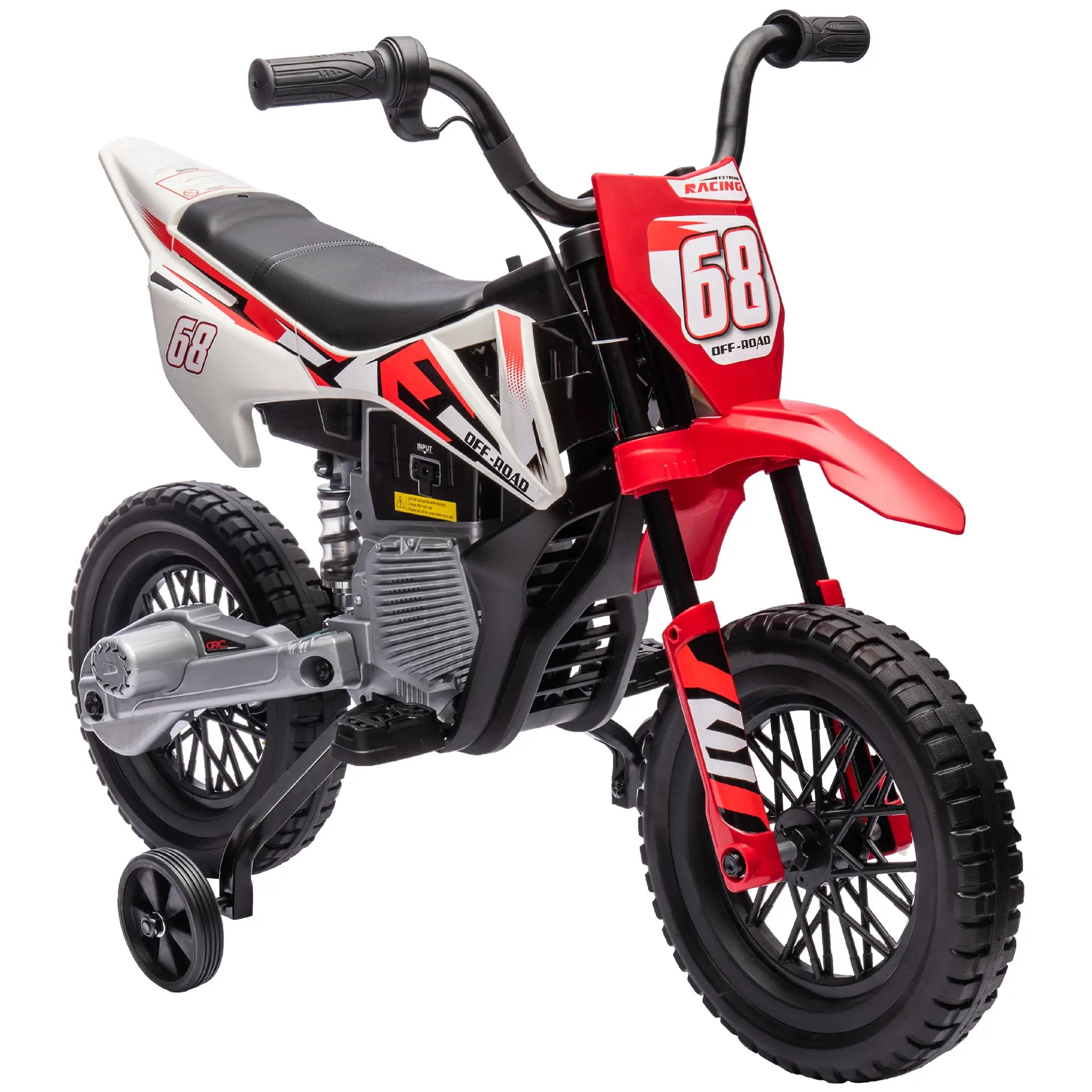 12V Kids Dirt Bike, Electric Motorcycle, Red Electric Motorcycles at Gallery Canada