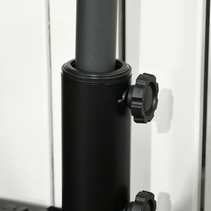 Half Round Umbrella Base, 40lb Water or 46lb Sand, Black Umbrella Bases at Gallery Canada