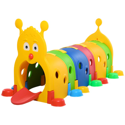 Caterpillar Tunnel for Kids, 3-6 Years, Multicoloured Children's Play Tunnels Multi Colour at Gallery Canada