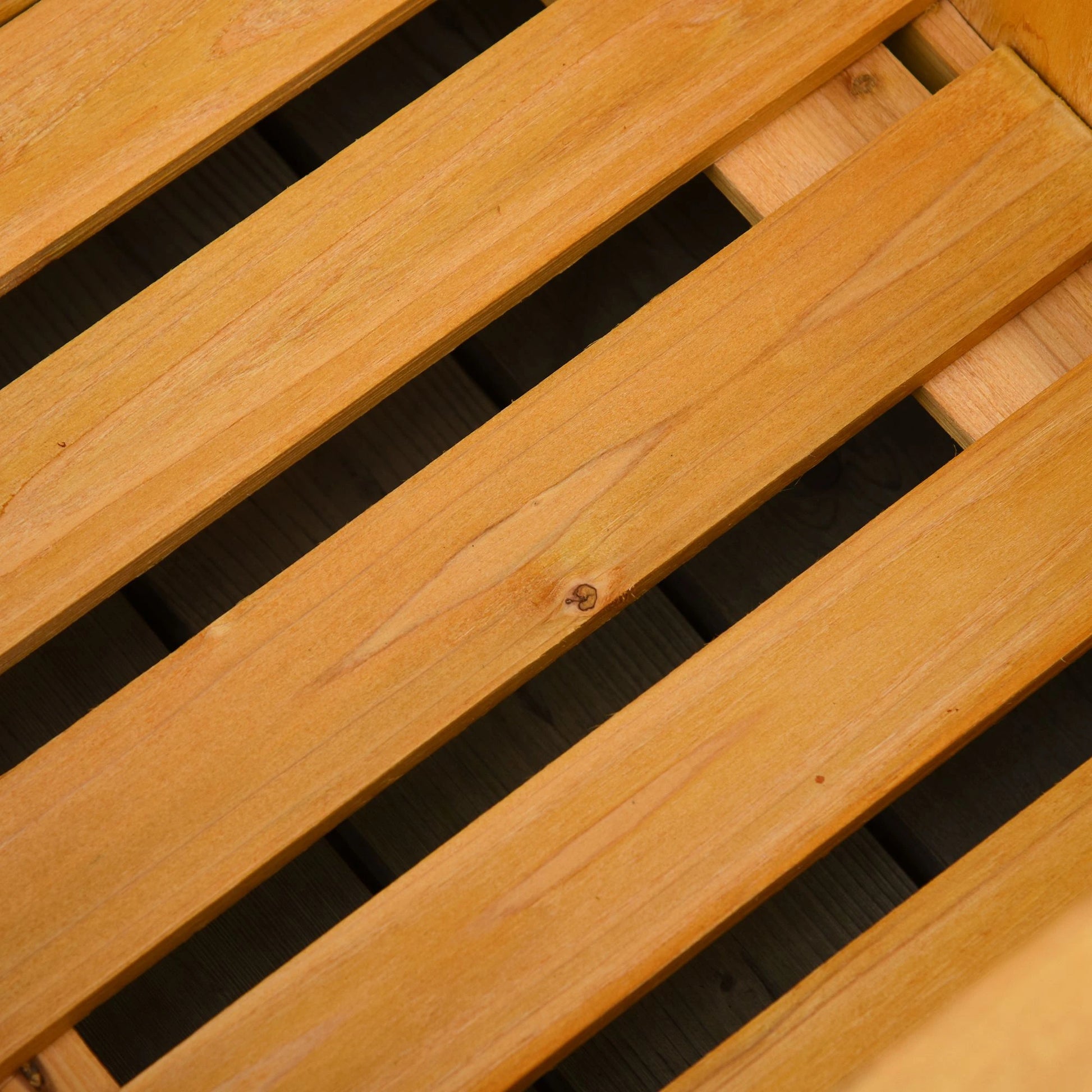 Set of 2 Raised Garden Beds with Trellis, Orange Wooden Planter Boxes at Gallery Canada