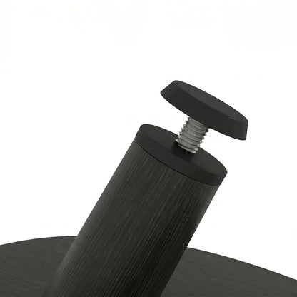 31.5" Black Round Coffee Table with Storage, Flip-Top, Black Coffee Tables at Gallery Canada