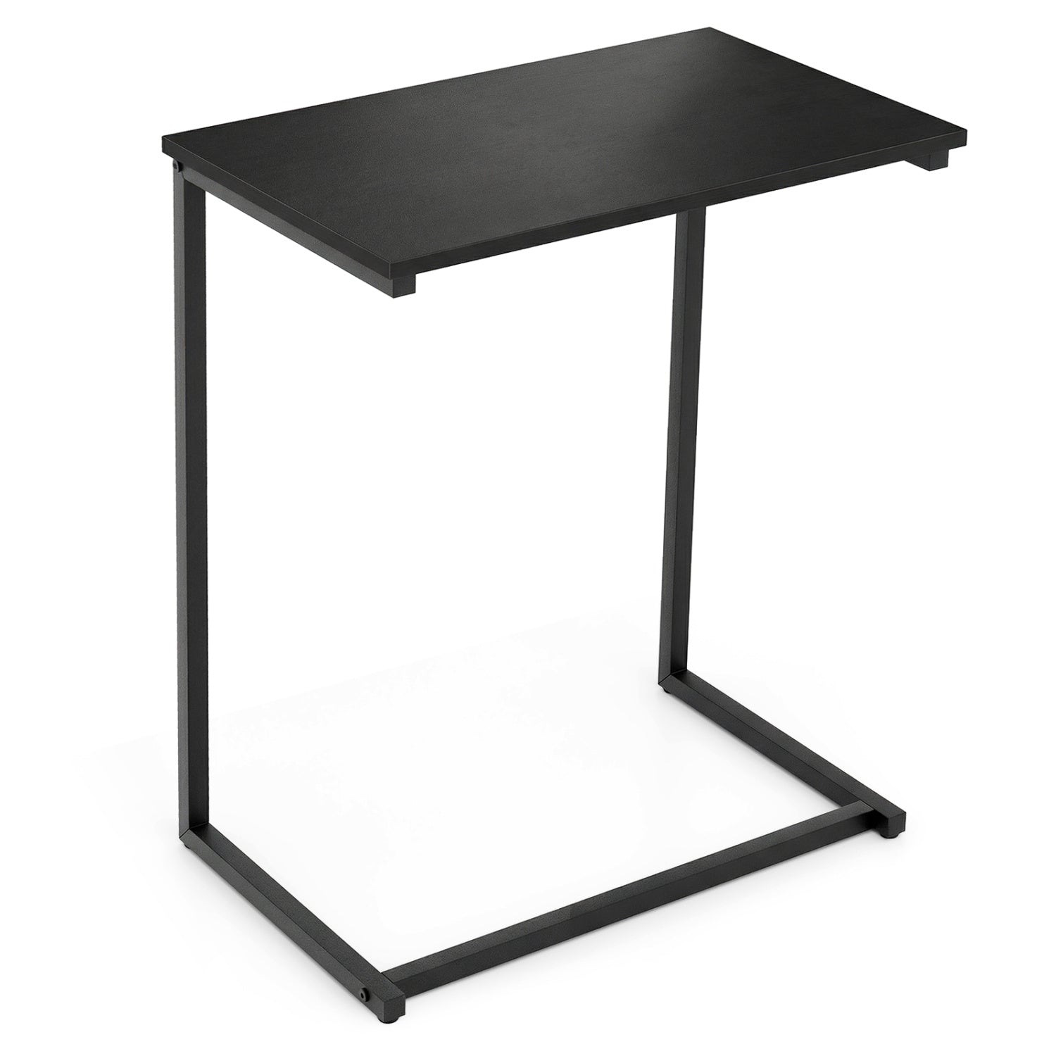 C-Shaped Side Table, Sofa Snack End Table, Black End & Side Tables at Gallery Canada