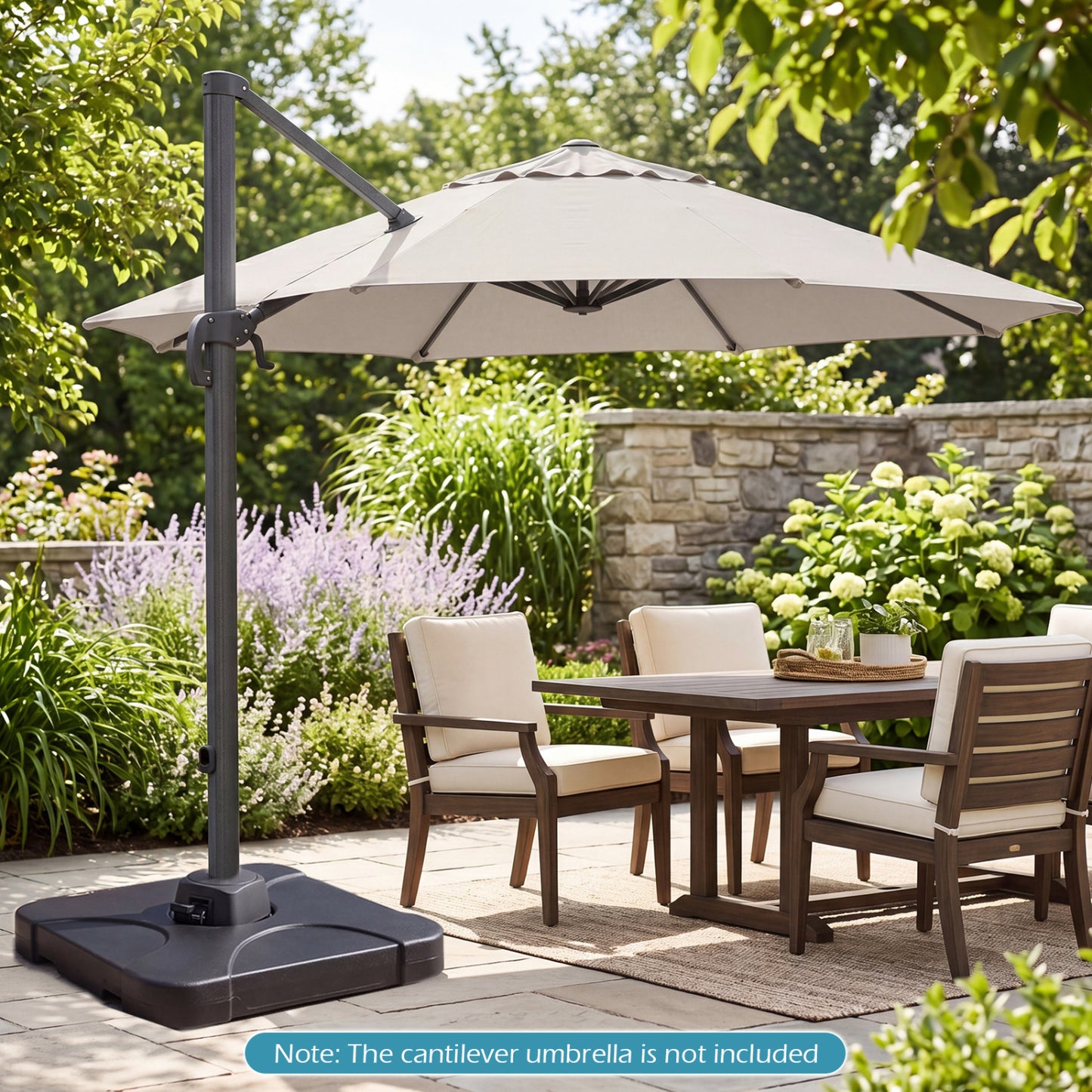 Umbrella Base, 242 Lbs, Water/Sand Fillable Outdoor Umbrella Bases at Gallery Canada