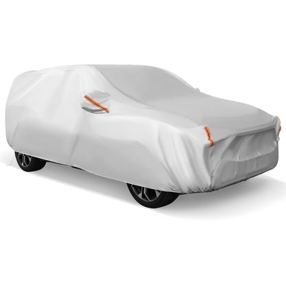 Car Cover for Automobiles 200 Inch Rain Sun UV Protection Fit SUV BMW Honda Lexus Mercedes-Benz, Silver Garages at Gallery Canada
