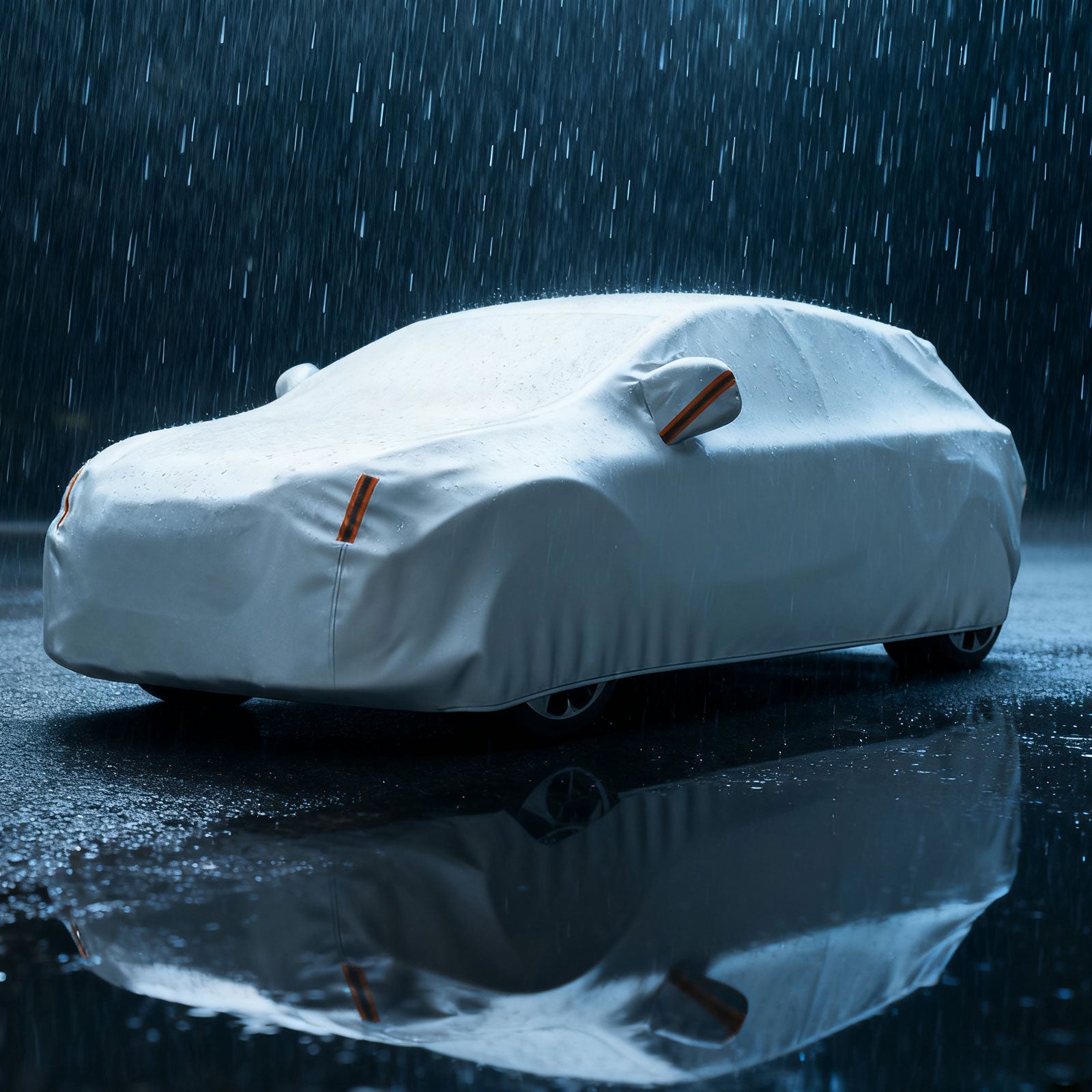 200 Inch Car Cover, Rain Sun UV Protection, Silver Garages Silver at Gallery Canada