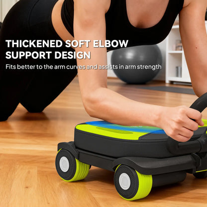 Ab Wheel Roller, Automatic Rebound, Core Trainer With Phone Holder Strength Training Equipment at Gallery Canada