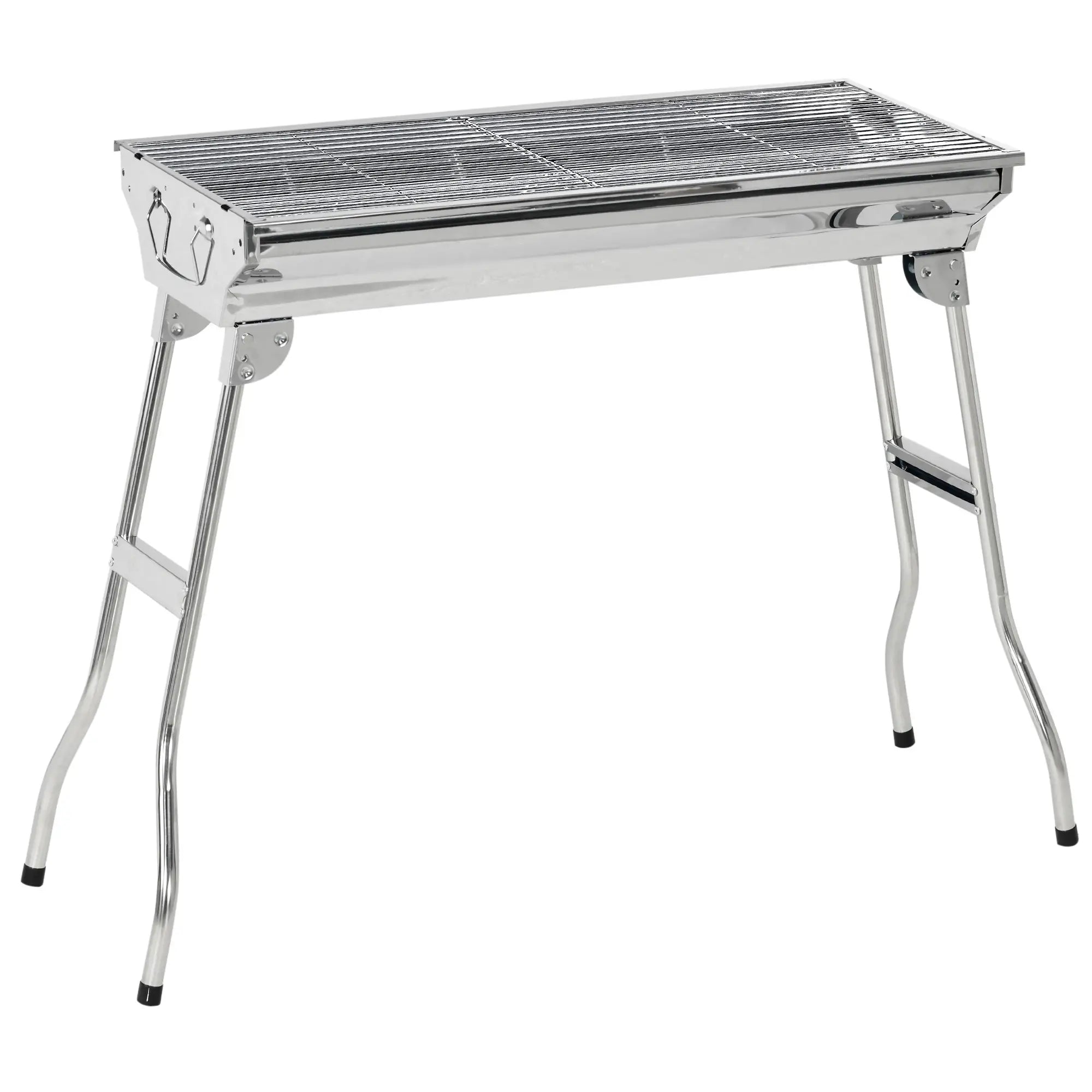 Stainless Steel Charcoal BBQ Grill, Portable With Handles Charcoal BBQ Grils at Gallery Canada