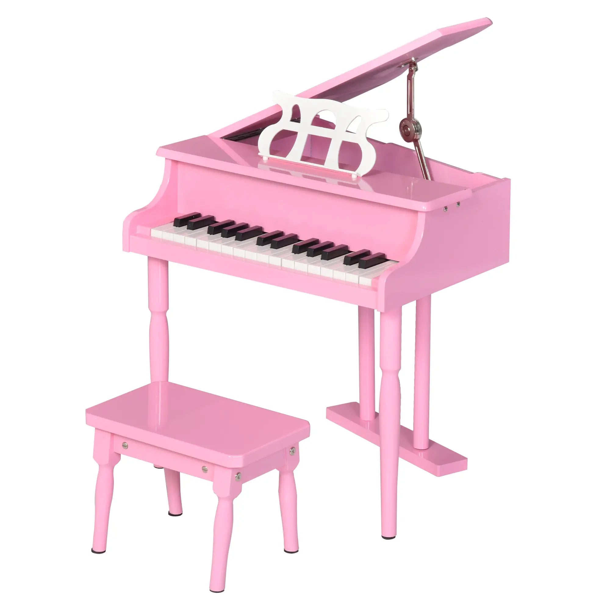 Modern Kids Piano, 30 Keys, Mini Toy with Music Stand, Pink Electronic Musical Pianos at Gallery Canada