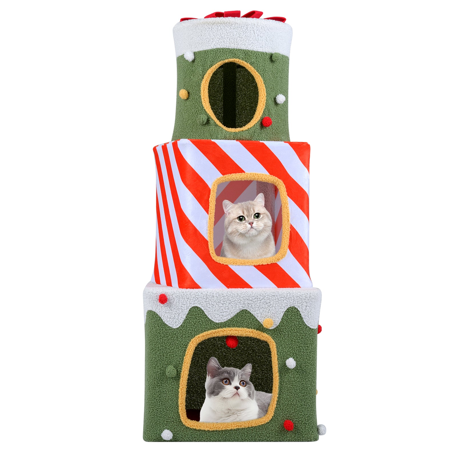 Christmas Cat Tree for Indoor Cats 47