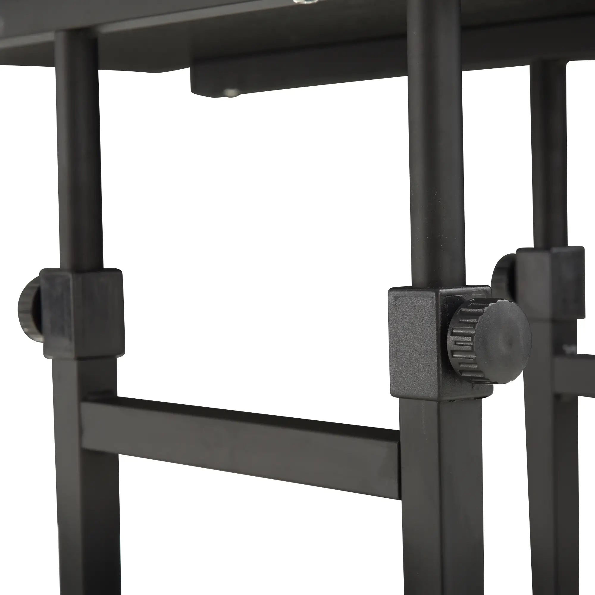 Mobile Standing Desk, Adjustable Height 31.5 inch, Black Side Tables at Gallery Canada