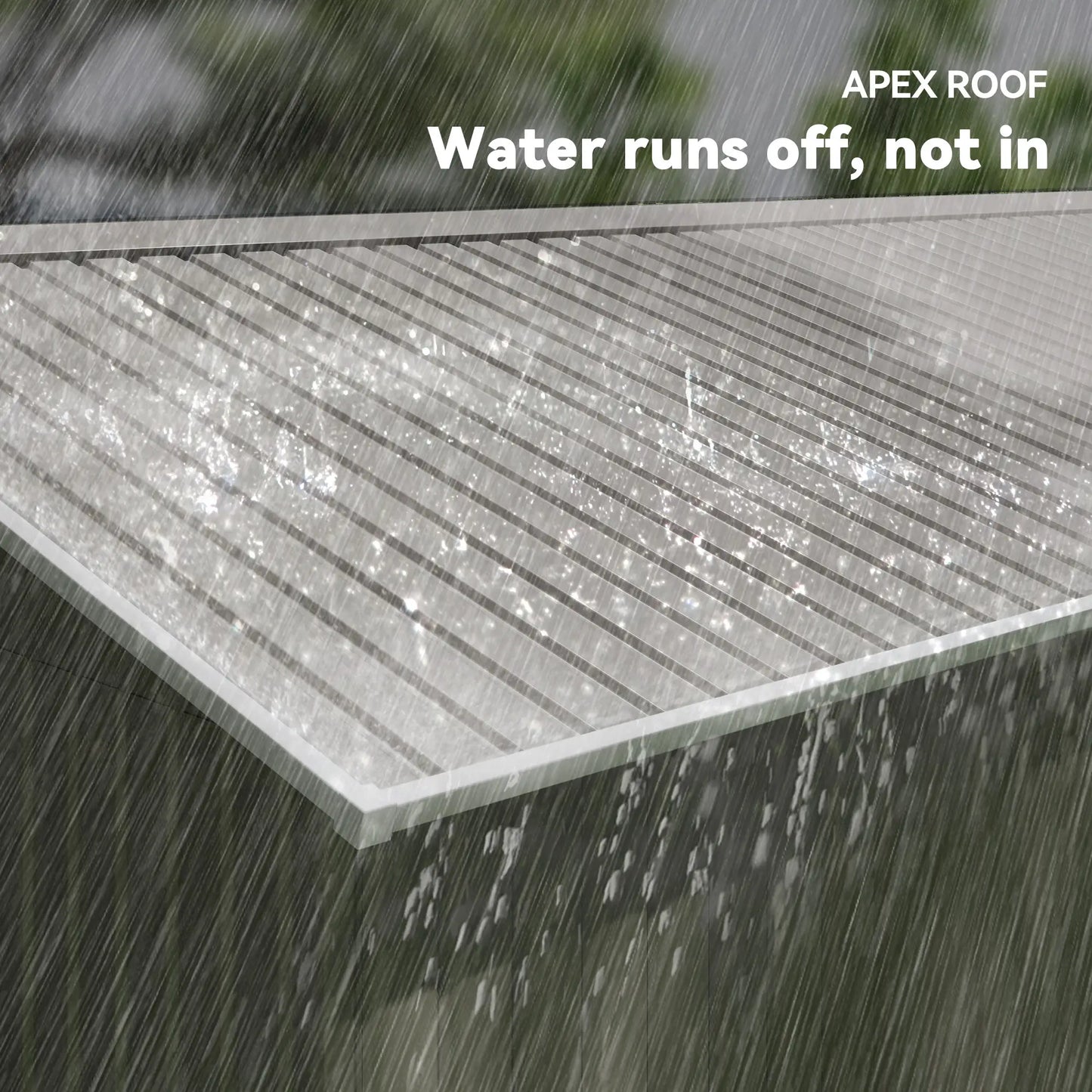 11' x 13' Garden Storage Shed, Double Sliding Door, 4 Vents, Light Grey Sheds at Gallery Canada