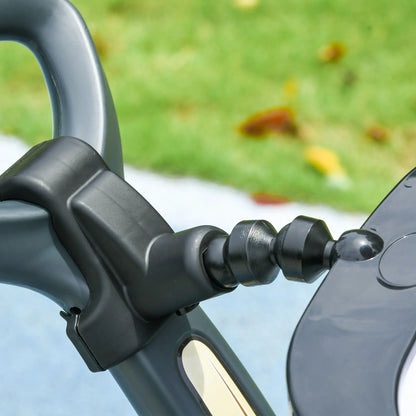 3 in 1 Kids Push Car, Foot to Floor Design, Music, Light, White Push Cars for Toddlers at Gallery Canada