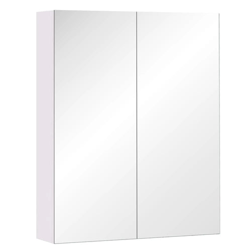 Wall Mount Medicine Cabinet with Mirror, Adjustable Shelf, Double Door, Soft Closing, 23.5