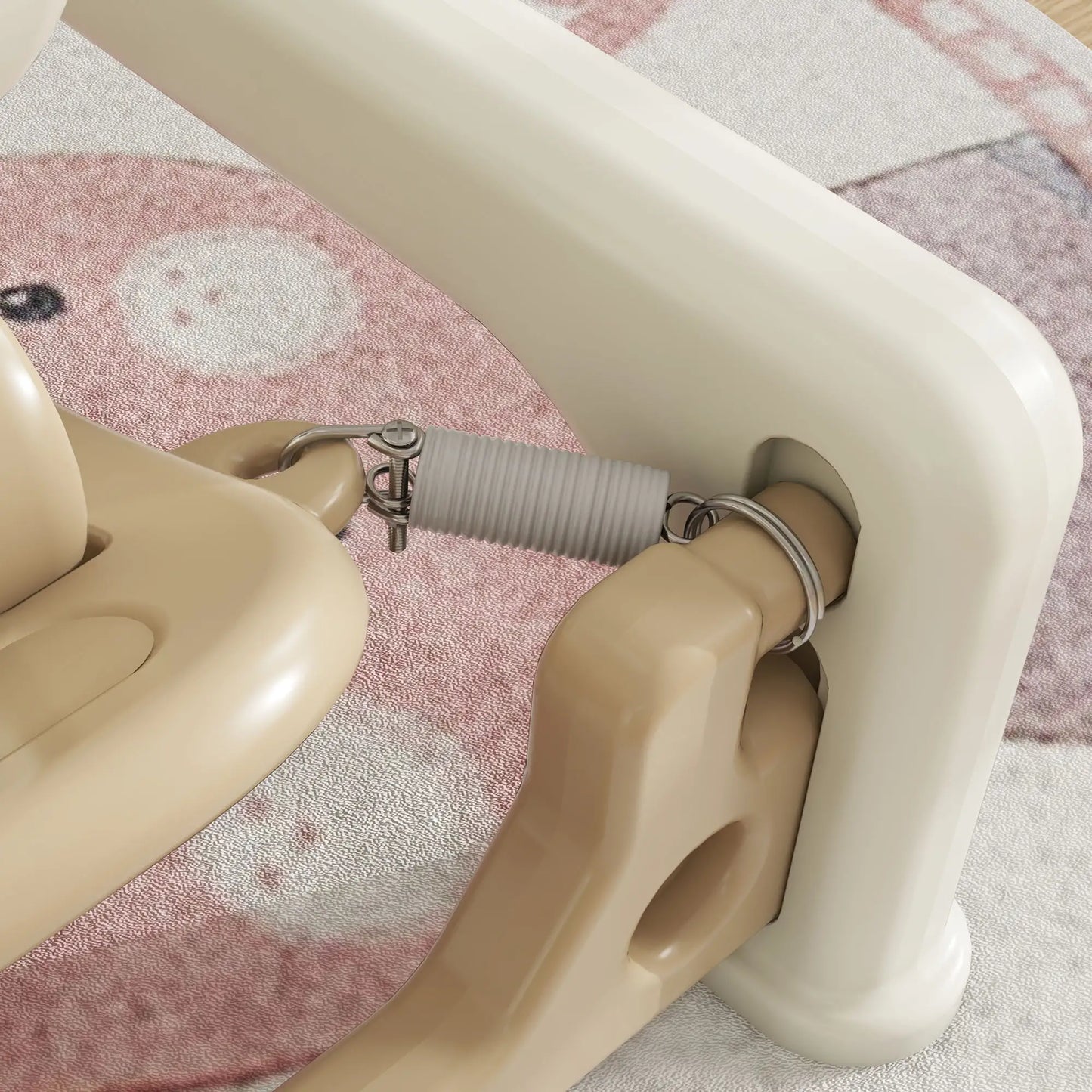 5 in 1 Rocking Horse for Toddlers, Balance Board, Push Handle, 4 Wheels Rocking Horses at Gallery Canada